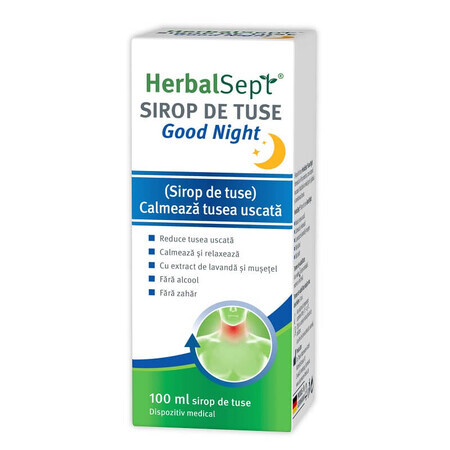 HerbalSept GOOD NIGHT syrup, 100 ml, Theiss Naturwaren