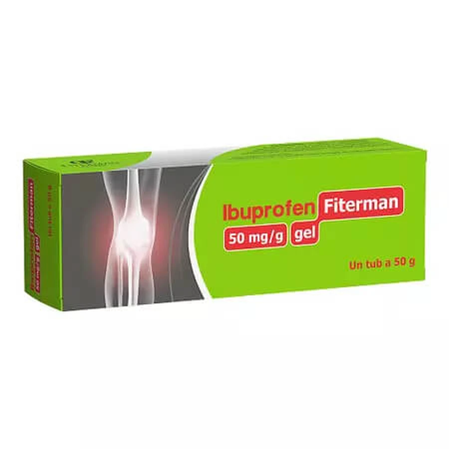 Ibuprofen Fiterman, 50 mg/g Gel, 150 g