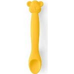 Suavinex Monkey - Siliconenlepel - Geel