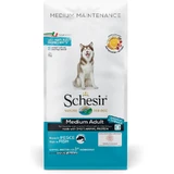 Schesir Medium Adult Fish Formula – Alleinfuttermittel für mittelgroße erwachsene Hunde, 12 kg