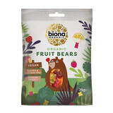 Eco gelei minibeertjes met fruit, 75 g, Biona