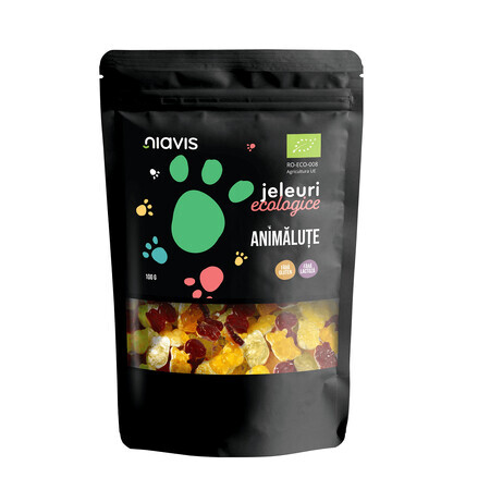 Gelatine ecologiche Animalute, 100 g, Niavis