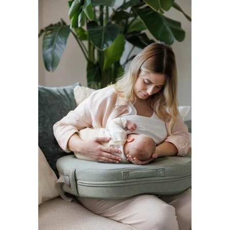Inglesina elysia harmony - cuscino allattamento ergonomico sfoderabile - grigio