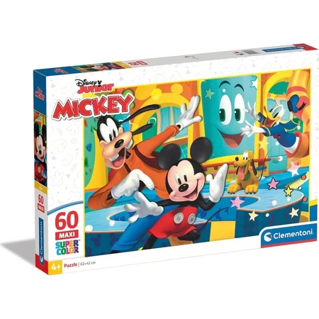 Clementoni Supercolor Mickey - maxi-puzzel van 60 stukjes