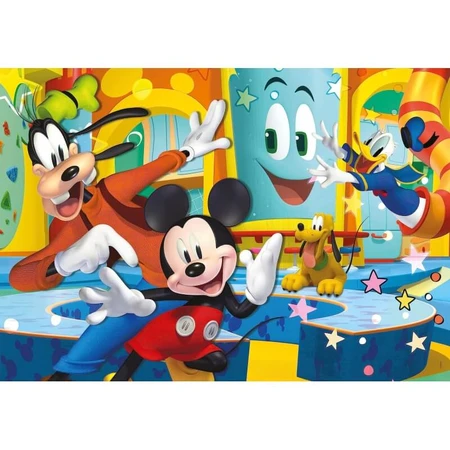 Clementoni Supercolor Mickey - maxi-puzzel van 60 stukjes