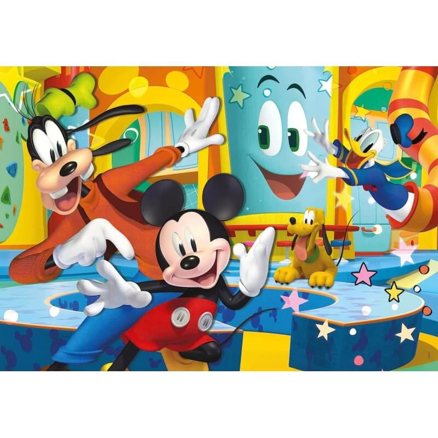 Clementoni Supercolor Mickey - maxi-puzzel van 60 stukjes