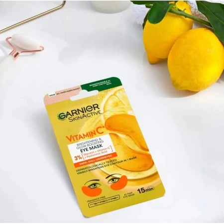 Garnier Skin Active Vitamine C-oogmasker - 2 verhelderende oogpatches