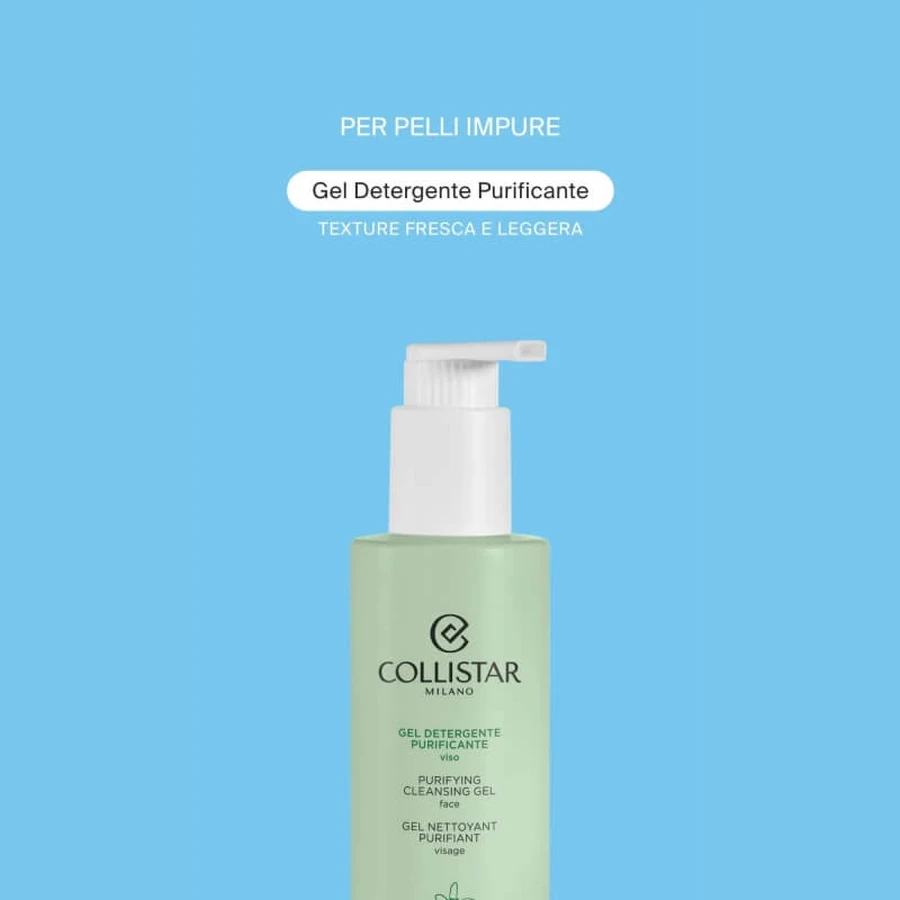 Gel limpiador facial purificante Collistar, 200 ml