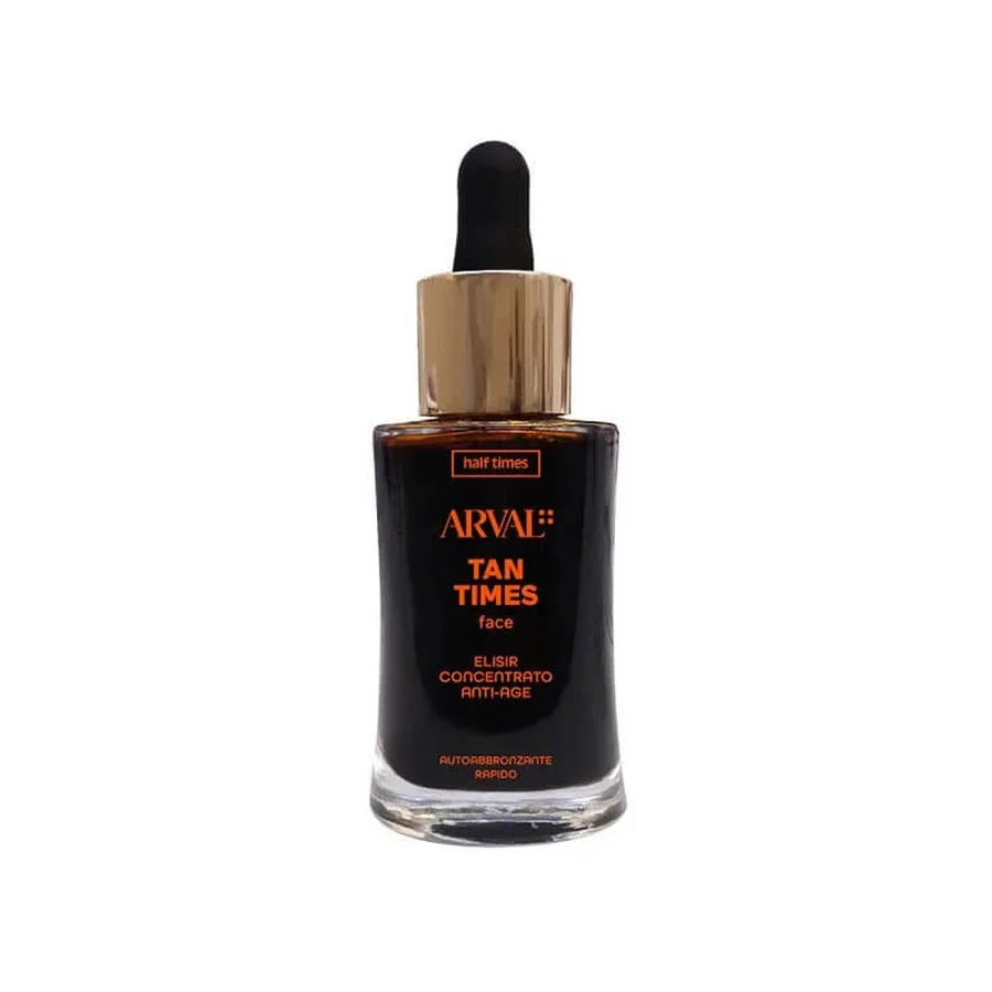 Arval Tan Times Face Concentrated Anti-Aging Elixir – samoopalacz o natychmiastowym działaniu, 30 ml: ceny i cechy