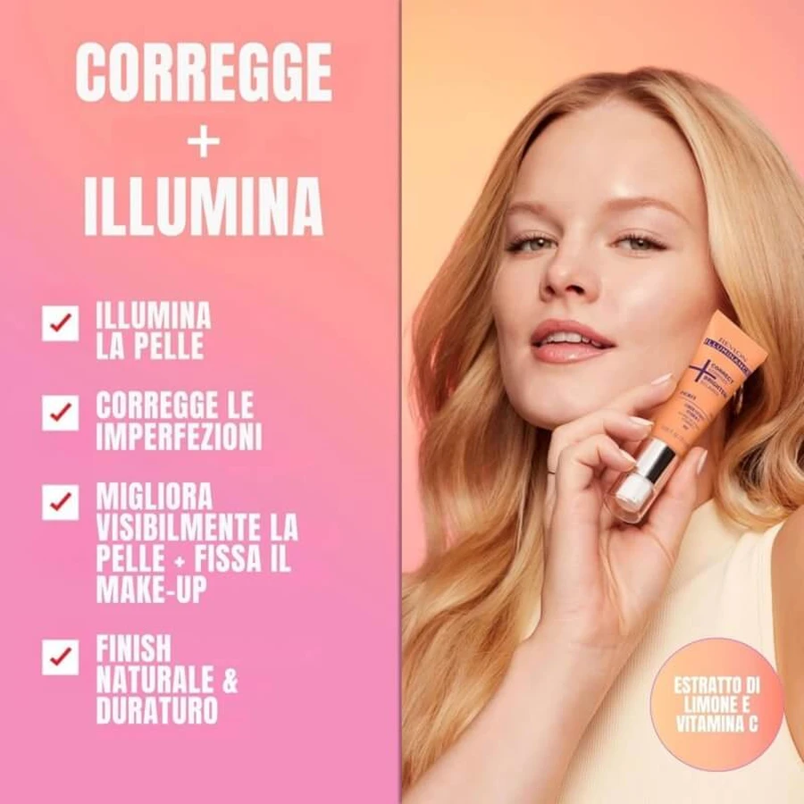 Revlon Illuminance Correct + Brighten Primer - Verhelderende gezichtsprimer nr. 002