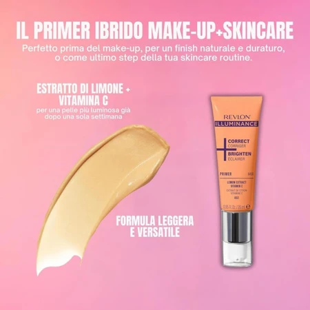 Revlon Illuminance Correct + Brighten Primer - Verhelderende gezichtsprimer nr. 002