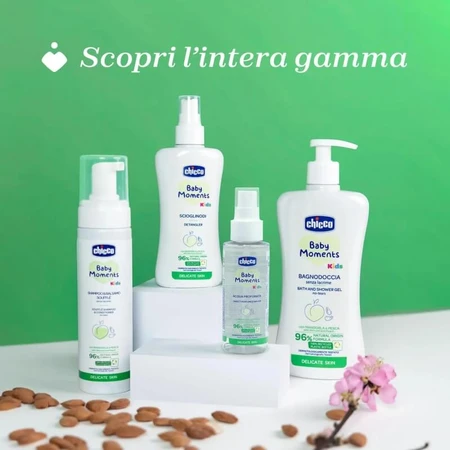Chicco Baby Moments - Champú y acondicionador tipo soufflé, 150 ml