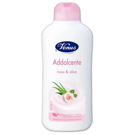 Venus roz și aloe – gel de duș și baie cu efect emolient, 650 ml