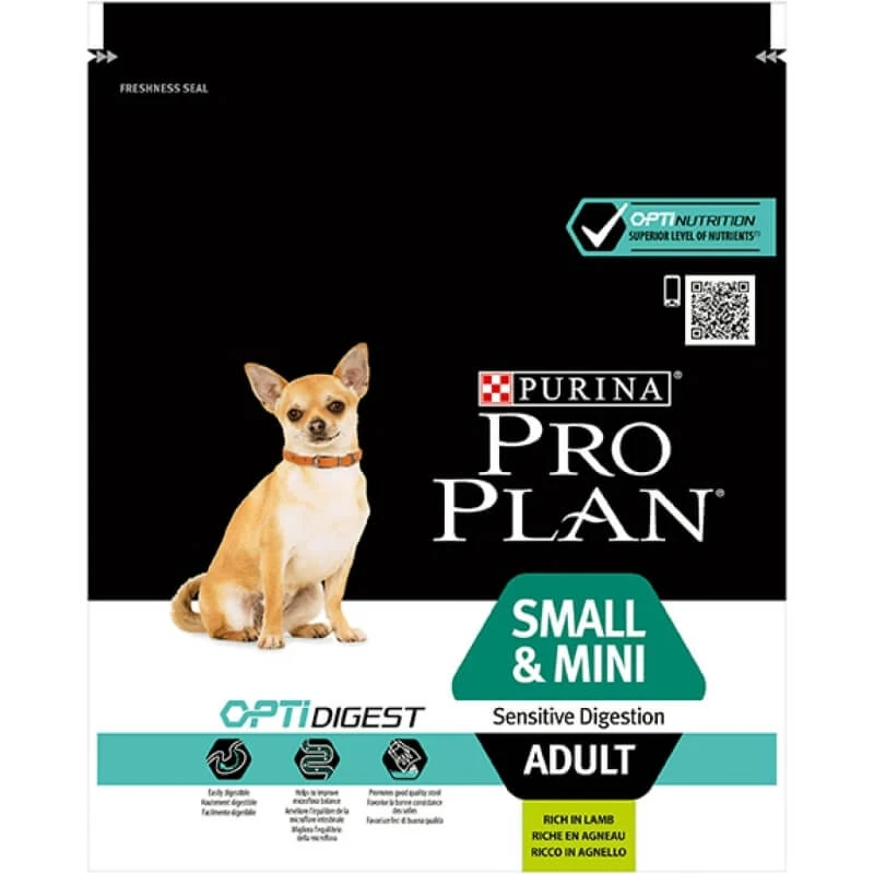 Purina Pro Plan Small &amp; Mini Adult Sensitive Digestion Lamb - Compleet hondenvoer, 700 g
