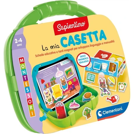 Clementoni Sapientino Montessori My Little House – Educatief speelgoed voor kinderen van 2 tot 4 jaar