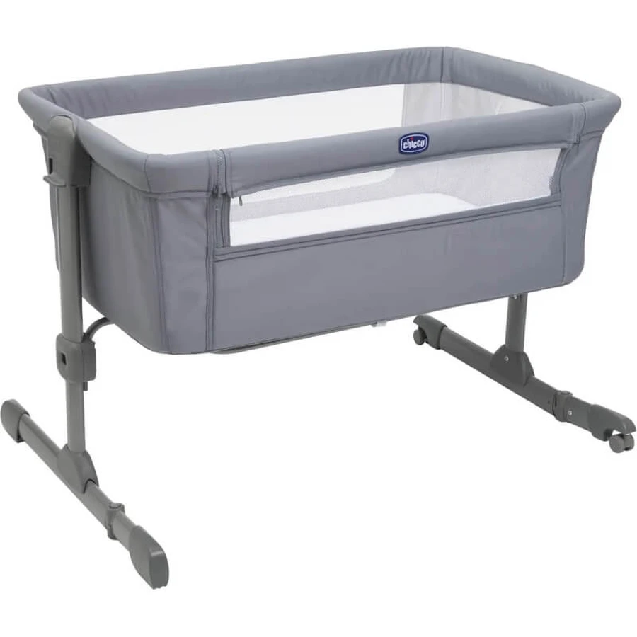 Chicco next2me essential – Beistellbett – Stone re_lux