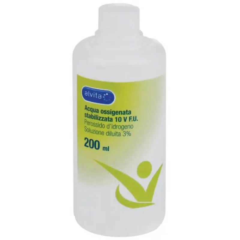 Alvita 10 vol waterstofperoxide - Gestabiliseerd waterstofperoxide 200 ml