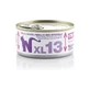 Natural Code XL 13 Pollo, patatas, guisantes y arroz - Alimento completo para gatos adultos, 170 g
