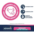 Advance Urinary Sterilized Low-Calorie Chicken - Complete Food for Sterilized Adult Cats, 7.5 kg