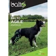 Balto Sport Agile - Compressiekniebrace voor de linkerknie, maat XL