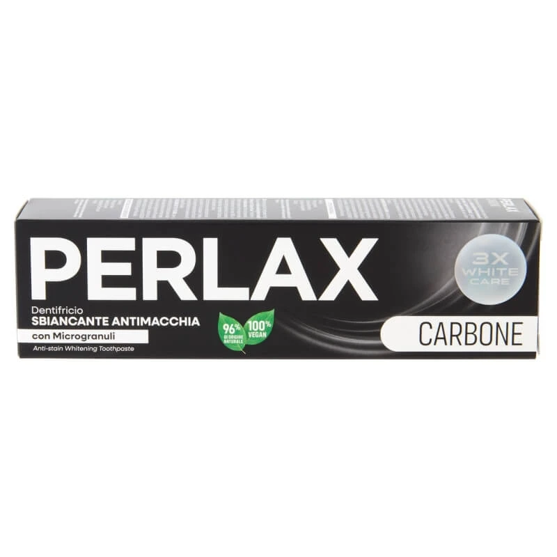 Perlax Carbone - Tandenpasta voor wittere tanden en tegen vlekken, 75 ml
