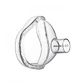 LiteTouch Respironics Optichamber Diamond Inhalation Chamber Mask, Size M, 1-5 years, 1083784, Philips
