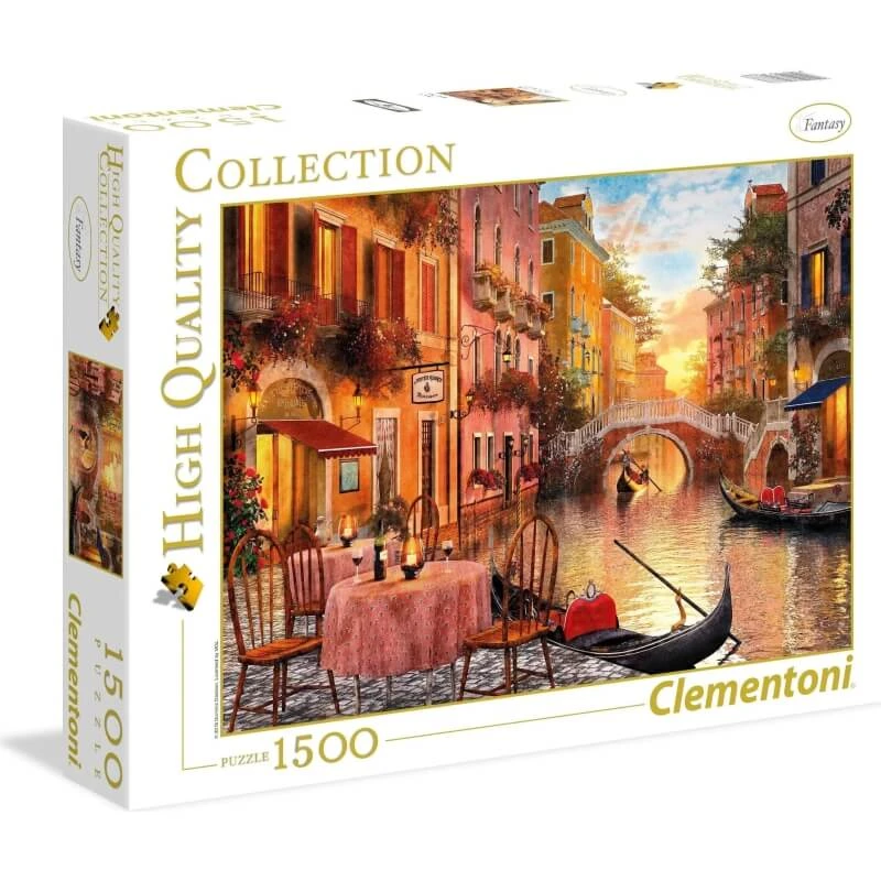 Clementoni Venetië - puzzel van 1.500 stukjes