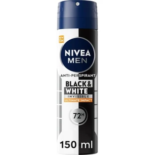 Nivea Men Black &amp; White Invisible - Antitranspirant-deodorant in sprayvorm, 150 ml
