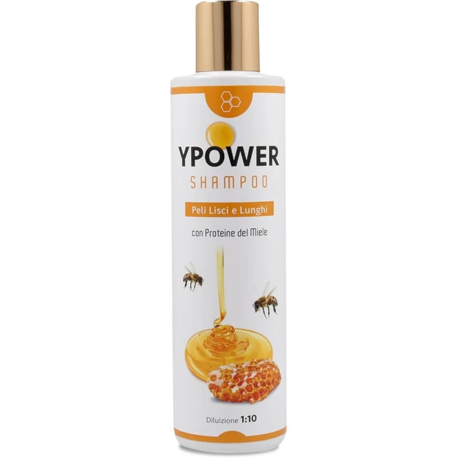 Aries biopetcosmetic Ypower - Nourishing Shampoo with Honey Proteins for Dogs and Cats, 250 ml
