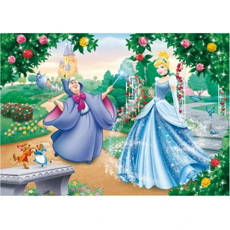 Lisciani dubbelzijdige Assepoester-maxi-puzzel, 150 stukjes
