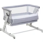 Chicco next2me popup – Beistellbett in „Grey Mist“
