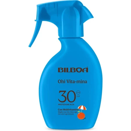 Bilboa Krem przeciwsłoneczny SPF 30 w sprayu z pompką „Ohi Vita” – wysoka ochrona, 250 ml: ceny i cechy