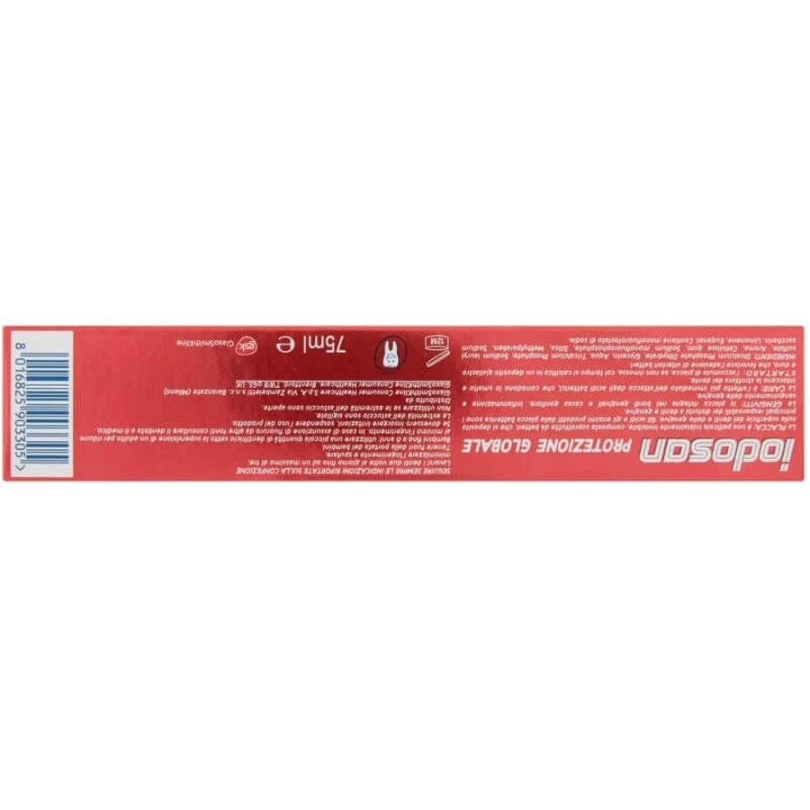 Iodosan pastă de dinți cu protecție completă, aromă proaspătă, 75 ml