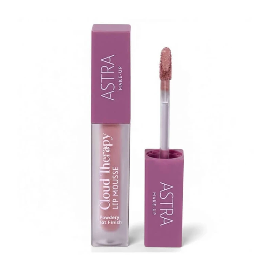 Astra Cloud Therapy Lip Mousse - Rouge à lèvres liquide mat n° 01 Cotton Candy