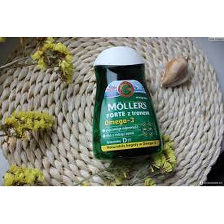 Omega 3 Forte, 112 capsule, Moller's