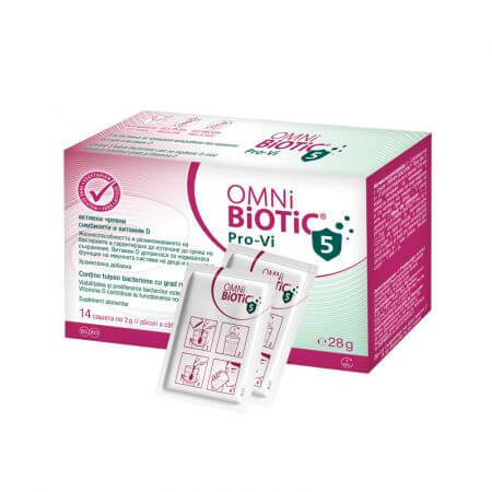 OmniBiotic Pro-Vi 5, 14 bustine, Istituto AllergoSan