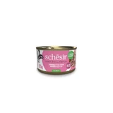 Schesir Tonnetto mit Schinken – Alleinfuttermittel für ausgewachsene Katzen, 85 g
