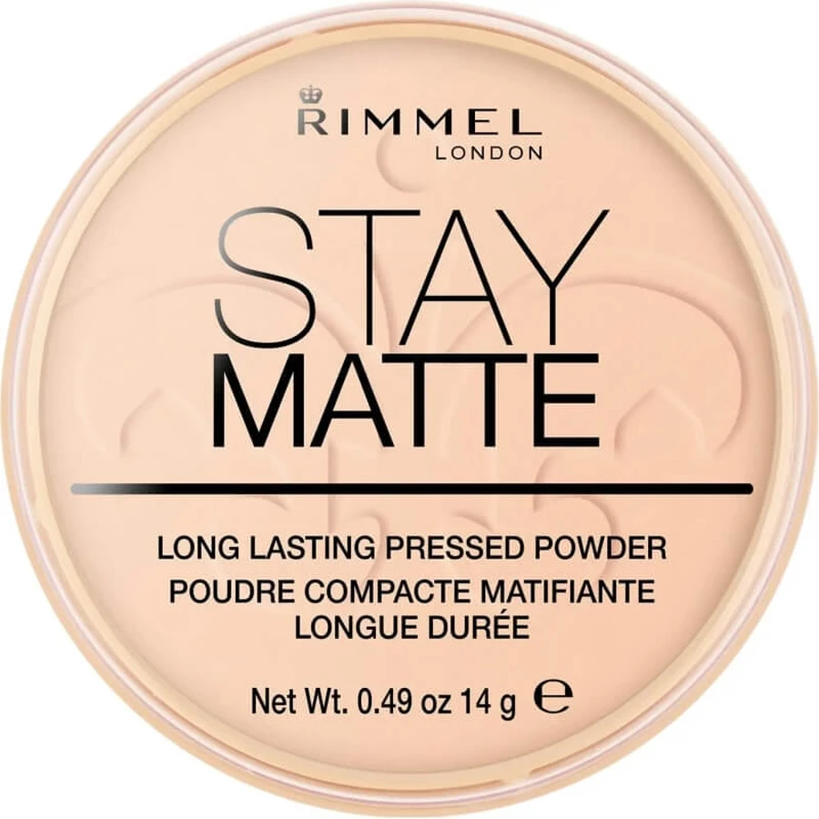 Rimmel Stay Matte – Kompaktpuder 06 Warm Beige