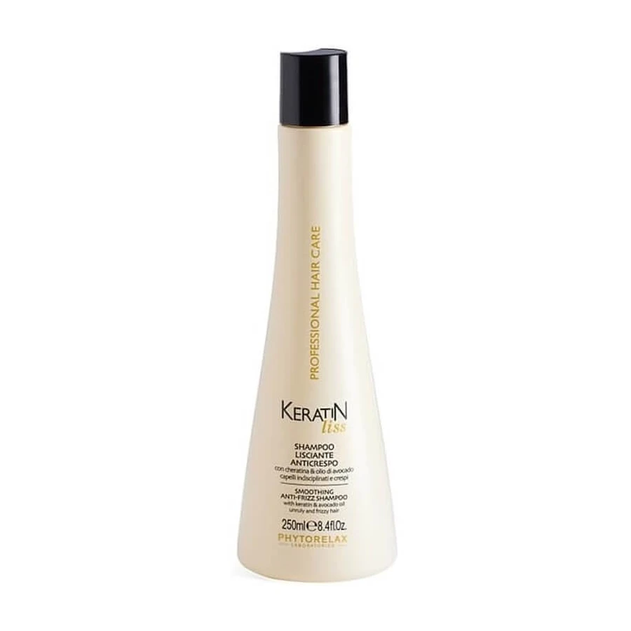 Phytorelax Keratin Liss - Shampooing lissant anti-frisottis 250 ml