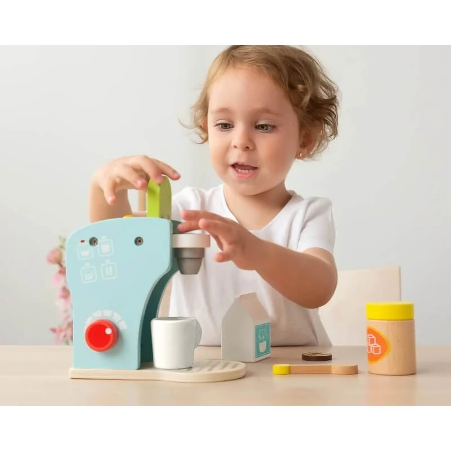 Kiokids houten koffiezetapparaat voor kinderen