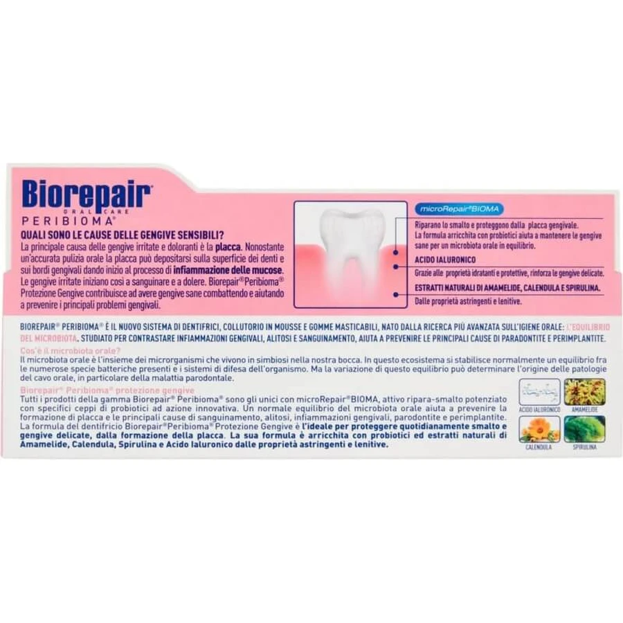 Biorepair Peribioma - Dentifrice protecteur des gencives, 60 ml