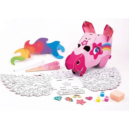 Clementoni Play Creative Eenhoornmasker - Creatieve speelset