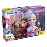 Lisciani Disney Frozen – 150-teiliges Maxi-Bodenpuzzle mit einer Malvorlage auf der Rückseite