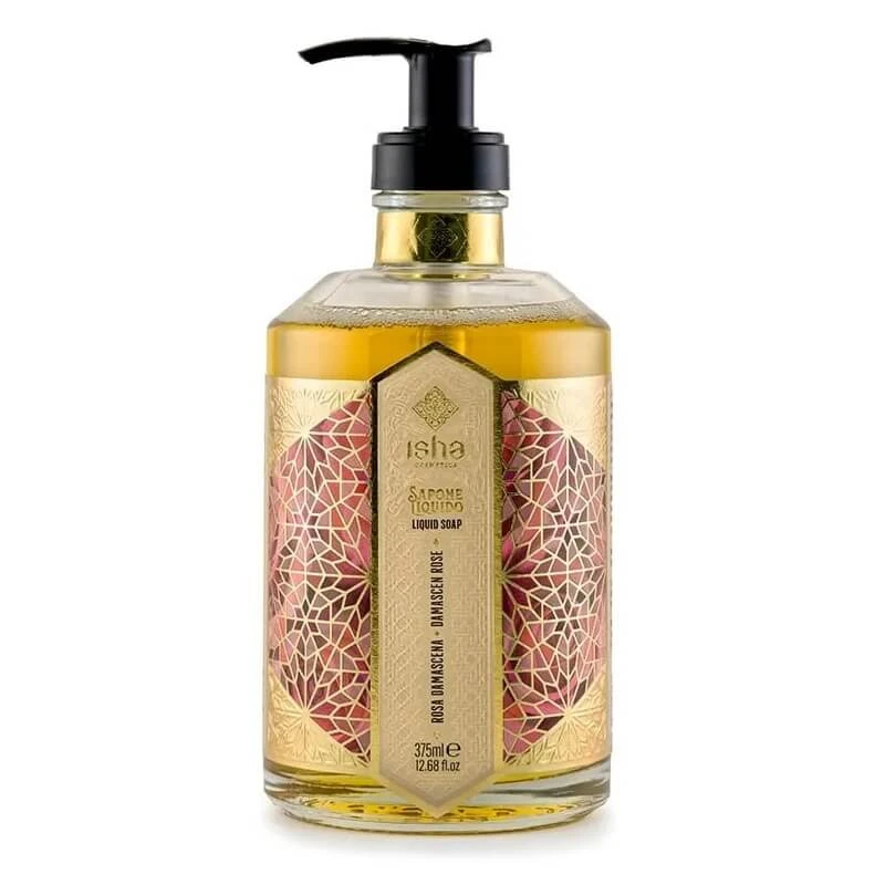 Isha Damask Rose - Vloeibare zeep 375 ml