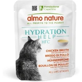 Almo Nature Hydration Help HFC Caldo de pollo para gatos adultos, 50 g