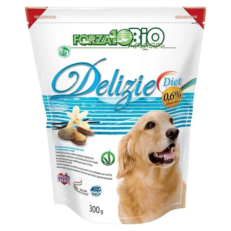 Forza10 Forza 10 Biologische Vanille-snoepjes - Hondensnacks, 300 g