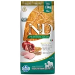 Farmina N&amp;d Ancestral Grain Kip en Granaatappel - Compleet voer voor volwassen honden van middelgroot en groot formaat, 15 kg