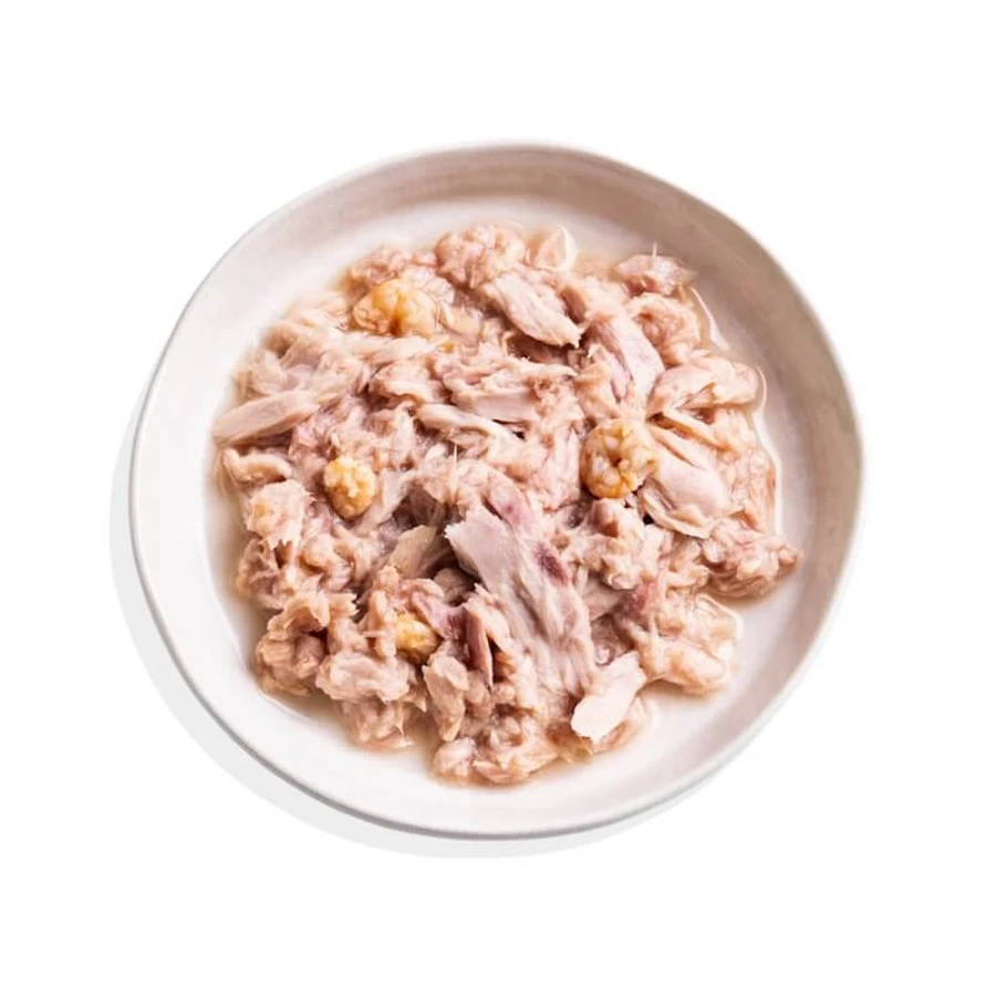 Life Petcare Life Cat Natural Thunfisch mit Garnelen – Nassfutter für Katzen, 150 g