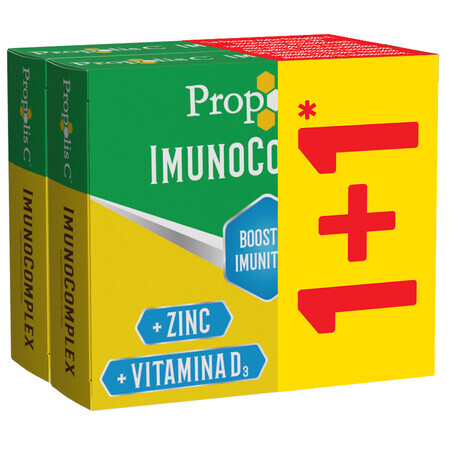 Package Propolis C Immunocomplex, 20 + 20 tablets, Fiterman