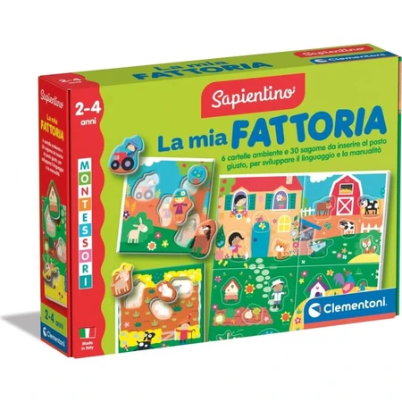Clementoni Sapientino Montessori - Mijn boerderij, leeftijd 2–4 jaar